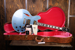 Gibson Custom '59 ES-355 Stopbar Diamond F-Holes Pelham Blue Murphy Lab Ultra Light Aged