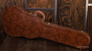 Gibson Lifton Historic 5-Latch Brown/Pink Hardshell Case, Les Paul
