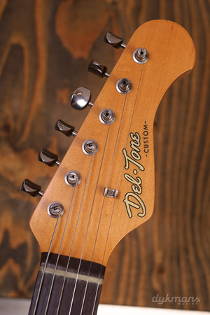 Del-Tone 60s S-Style Sherwood Green Light Aged