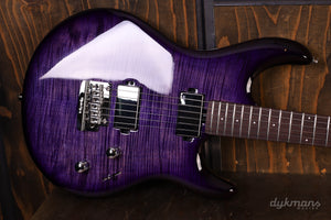 Music Man Luke 4 HH Maple Top Purple Slushie
