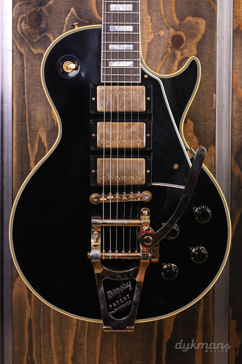 Gibson Custom Shop 1957 Les Paul Custom Reissue Ebony 3-Pickup Bigsby