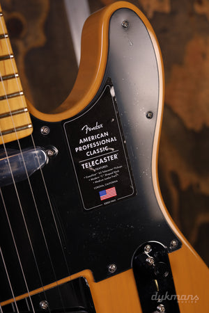 Fender American Professional Classic Telecaster Butterscotch Blonde