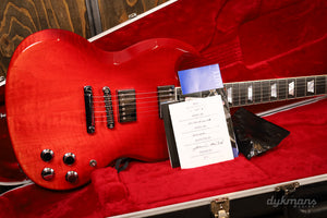 Gibson SG Standard HP-II Blood Orange Fade 2018