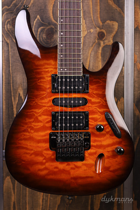 Ibanez S670QM Dragon Eye Burst