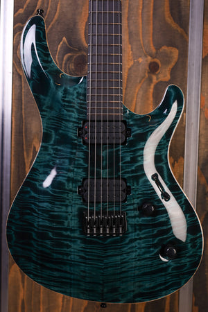Mayones Regius Core 7 Curly Poplar 4A Python Cove