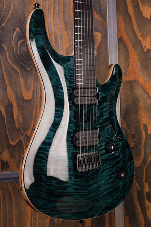 Mayones Regius Core 7 Curly Poplar 4A Python Cove