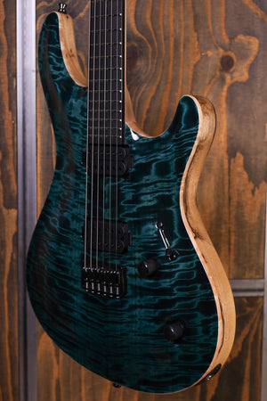 Mayones Regius Core 7 Curly Poplar 4A Python Cove