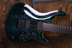 Mayones Regius Core 7 Curly Poplar 4A Python Cove