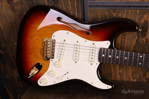 Fender Custom Shop Artisan Korina Strat 3-Color Chocolate Sunburst NOS