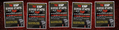 The ESP School of Metal Tour