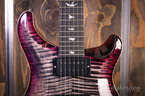 PRS Wood Library Custom 24 "Floyd" Charcoal Purpleburst