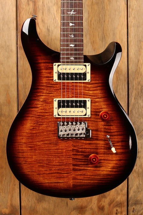 PRS SE Custom 24 Black Gold Burst