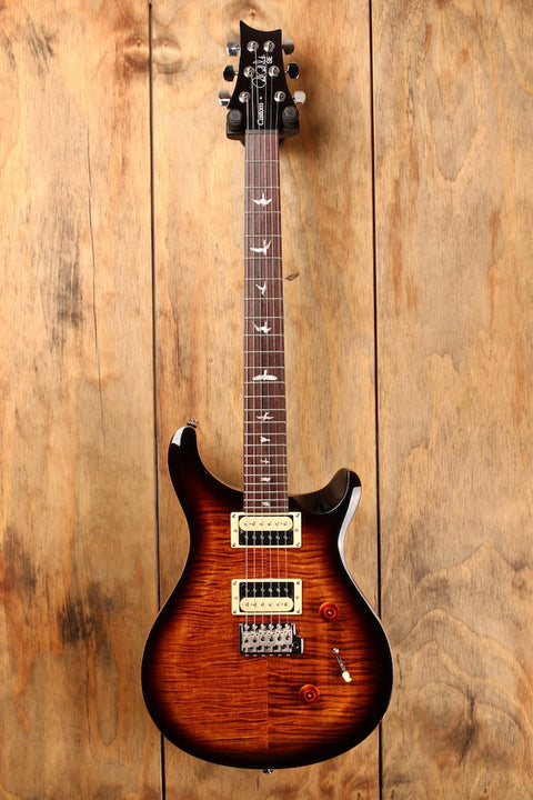 PRS SE Custom 24 Black Gold Burst