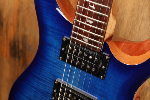 PRS SE Custom 24 Faded Blue Burst