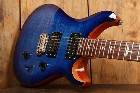 PRS SE Custom 24 Faded Blue Burst