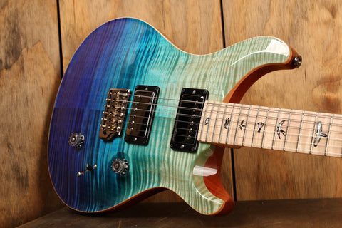 PRS Wood Library Custom 24 Blue Fade (Limited) #0310629