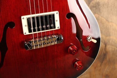 PRS SE Hollowbody Standard Fire Red Burst